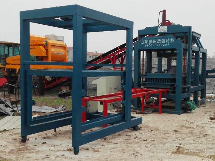 安裝磚機生產線